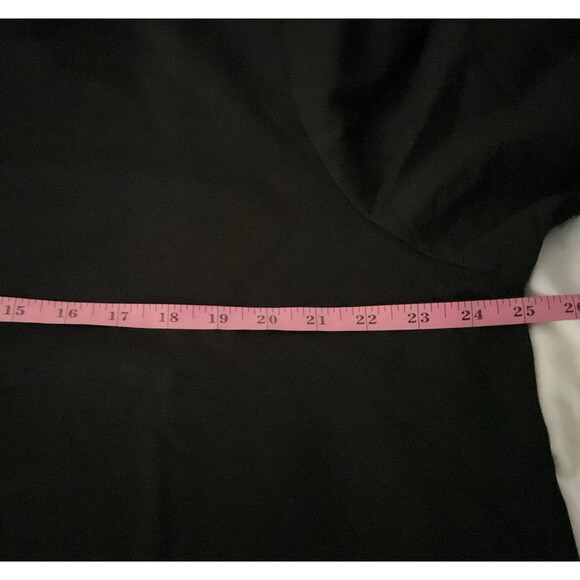 ID Ideology Women's Plus Size Fleece Crewneck Pullover Top Size 1X, Black - Picture 5 of 7